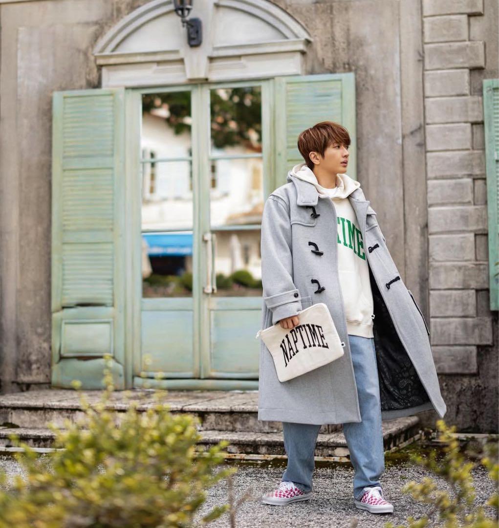 ナップタイム naptime. Nissy 西島隆弘 コート グレー - メルカリ