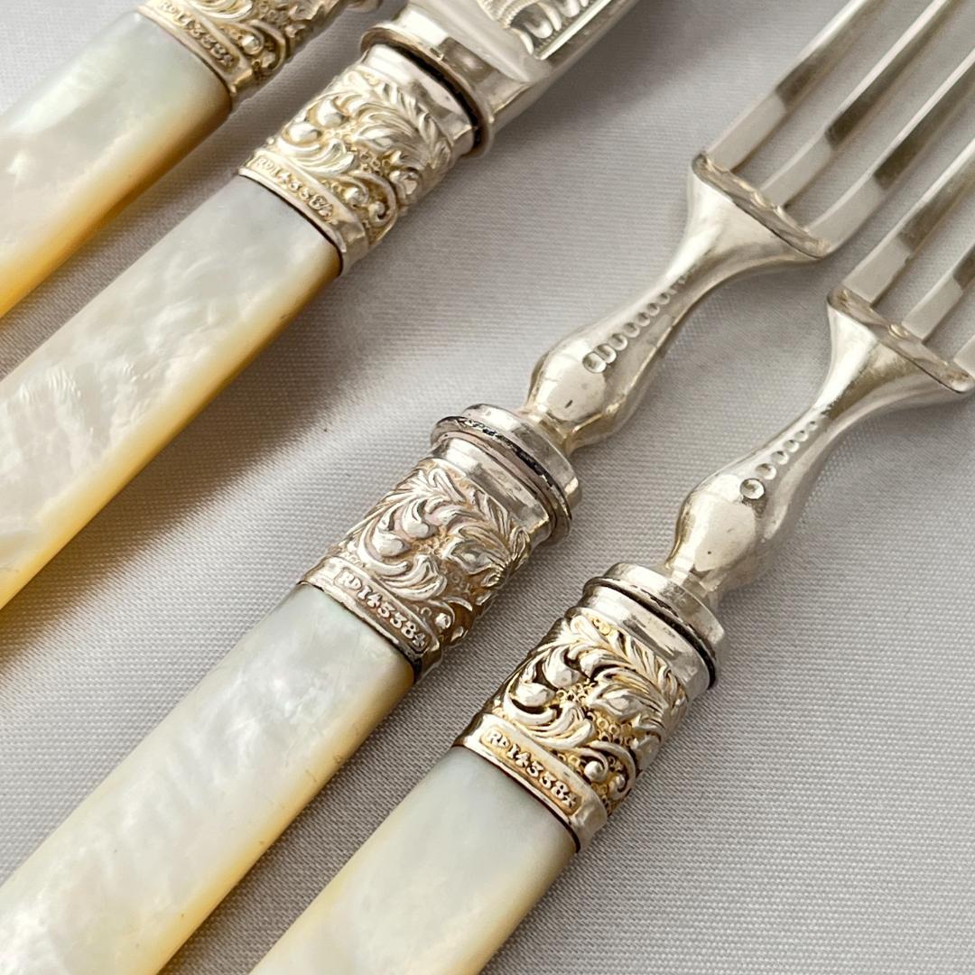 Allen & Darwin 】【白蝶貝】ビクトリアン デザート 4本