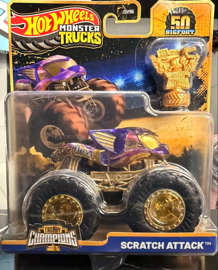 Hot Wheelsモンスタートラック 【トロフィーチャンピオンズ】6台セット！