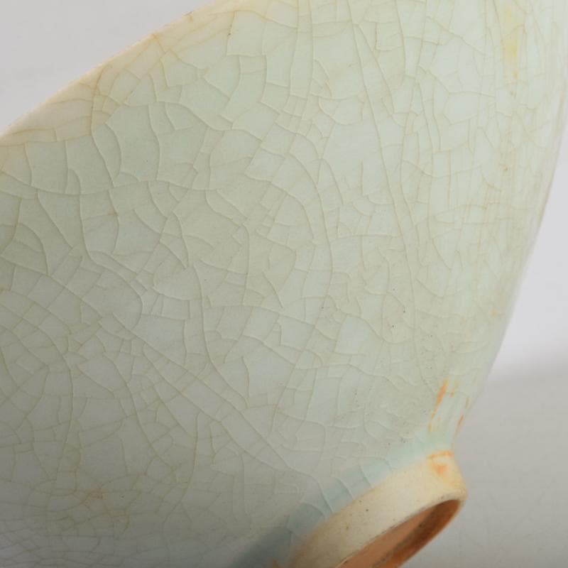 Big Chef様専用 中国 影青 青白磁 陰刻 花文鉢 C 9105