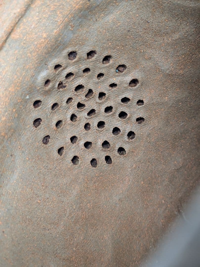 木村春芳 備前焼 手造急須 用心箱 貝摘み 煎茶器 煎茶道具 食器 た