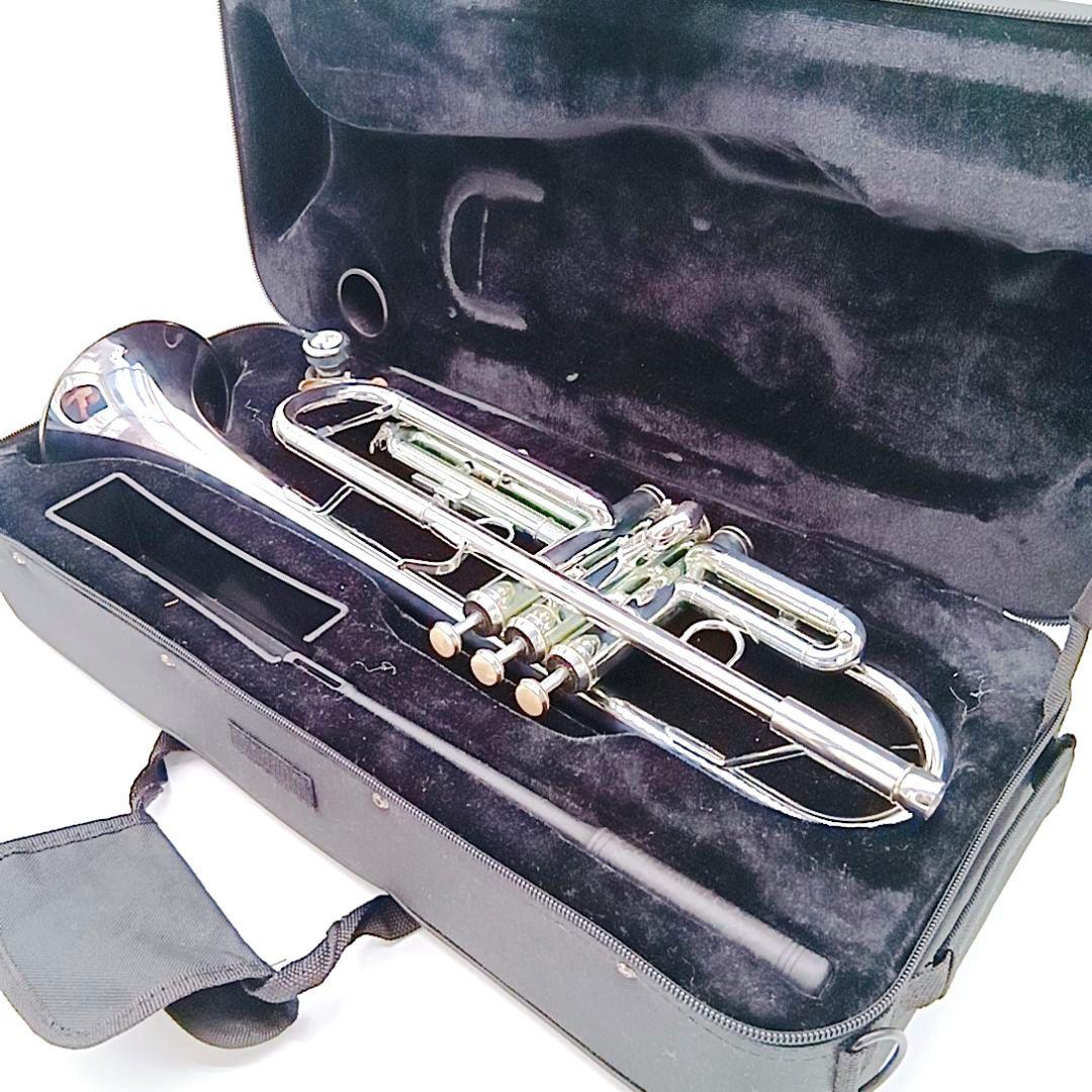 ソレイユ Soleil トランペット シルバー マウスピースセミハードケース付き