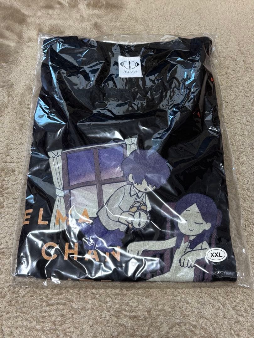 ヨルシカ suisデザイン「夜以外もよく眠るエルマちゃん」ロングTシャツ