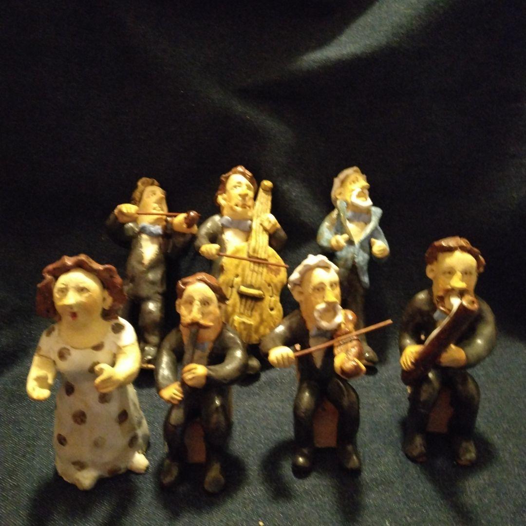 ささきようこ オーケストラ 陶人形 - メルカリ