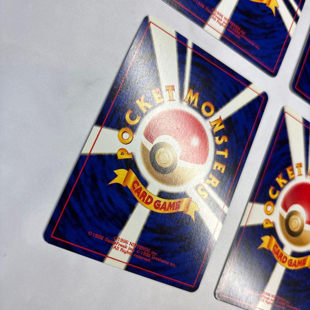 ポケモンカード　旧裏　わるいバンギラス・わるいバクフーン・わるいハッサム等　4枚