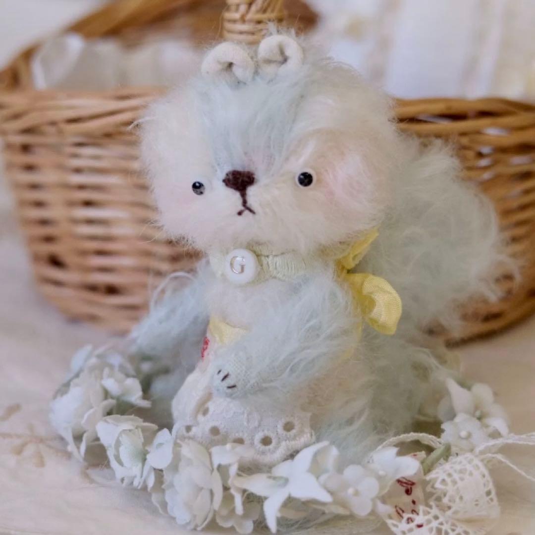 キュートなリスベイビー ぬいぐるみ アーティストベア 海外作家様