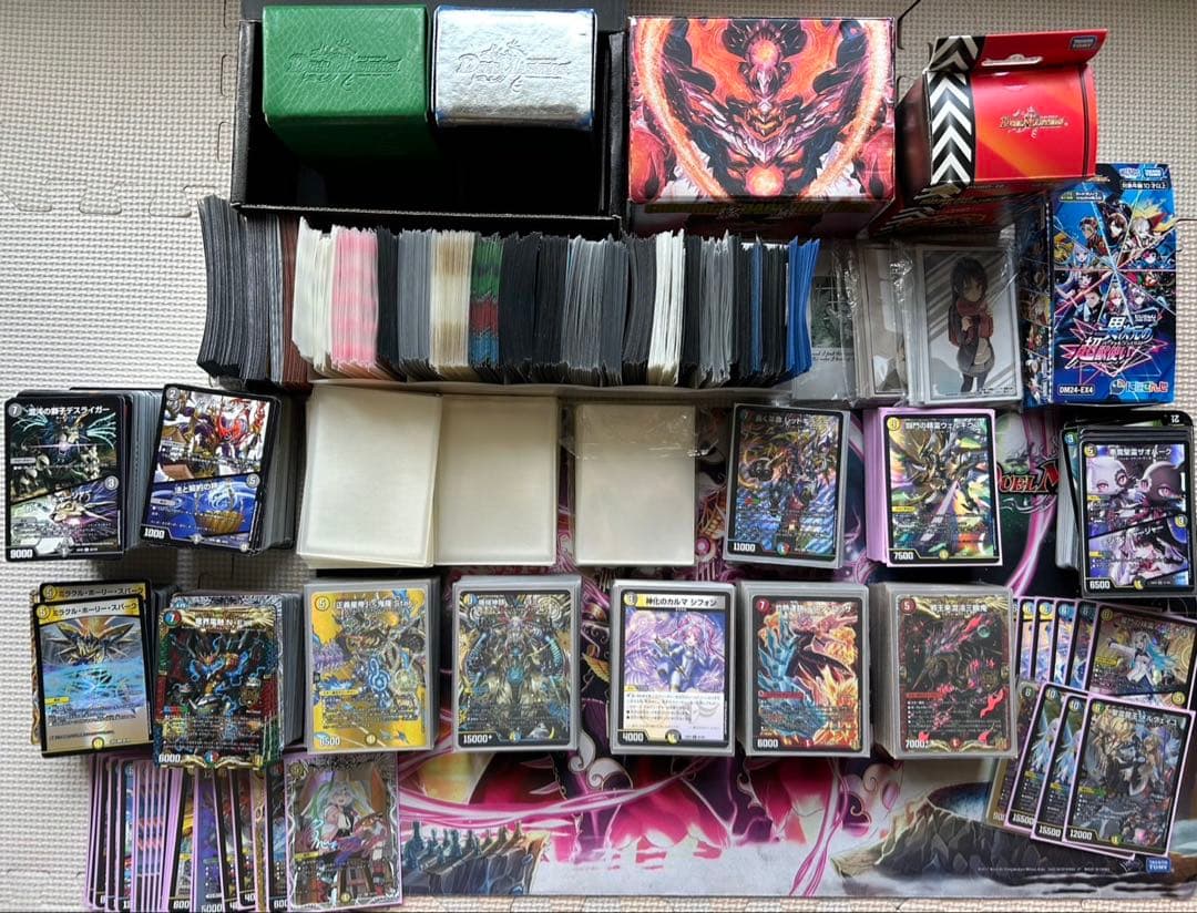 デュエルマスターズ 引退品 7デッキ その他キラカード 国内外の人気