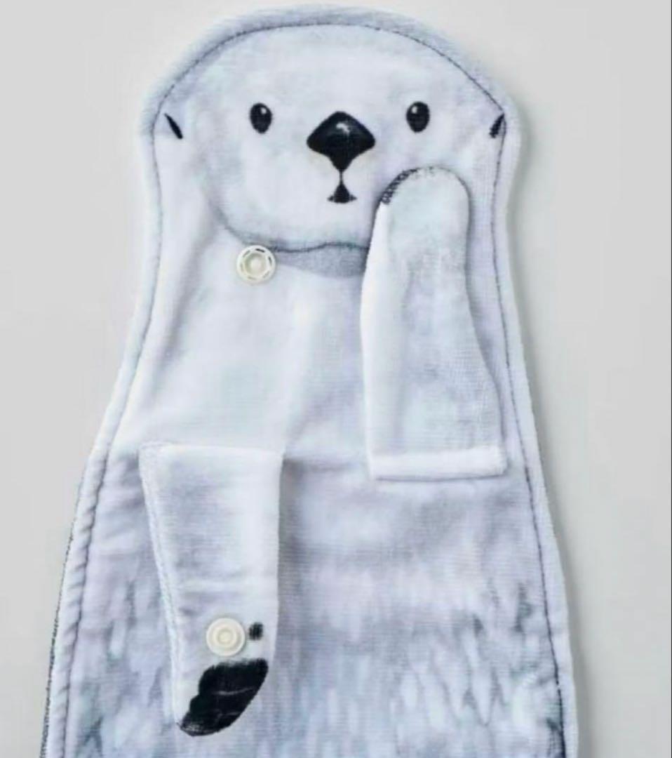 【新品未開封】ラッコのぶら〜んタオル　キラちゃんメイちゃん鳥羽水族館フェリシモ