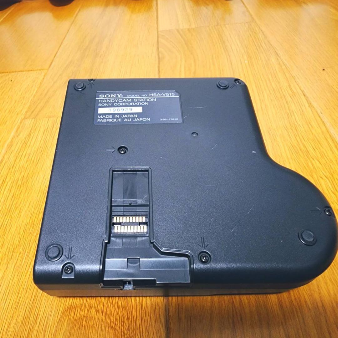 【動作確認済】高画質 SONY Hi8 8ミリ ビデオカメラ クレードルセット