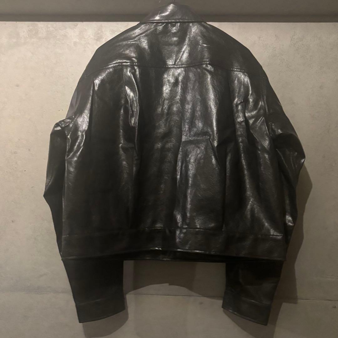 soerte ヴィンテージライクミリタリージャケット ブラック サイズ2