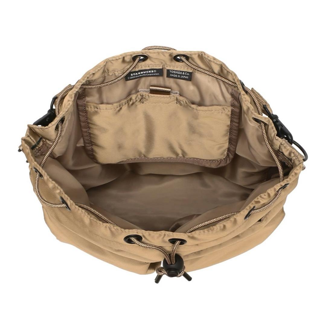 スタバ×PORTER コーヒービーンシェイプ 2WAY ツールバッグ