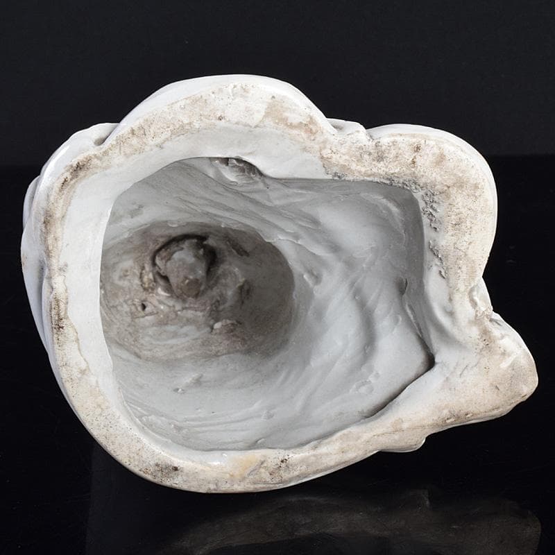 中国 徳化窯白磁 観音菩薩像 C 7889E 白磁観音