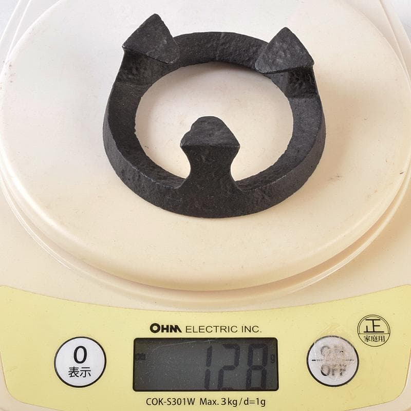 茶道具 釜師 畠春斎作 細川家伝来 五徳 蓋置 共布共箱 V R8840 - メルカリ