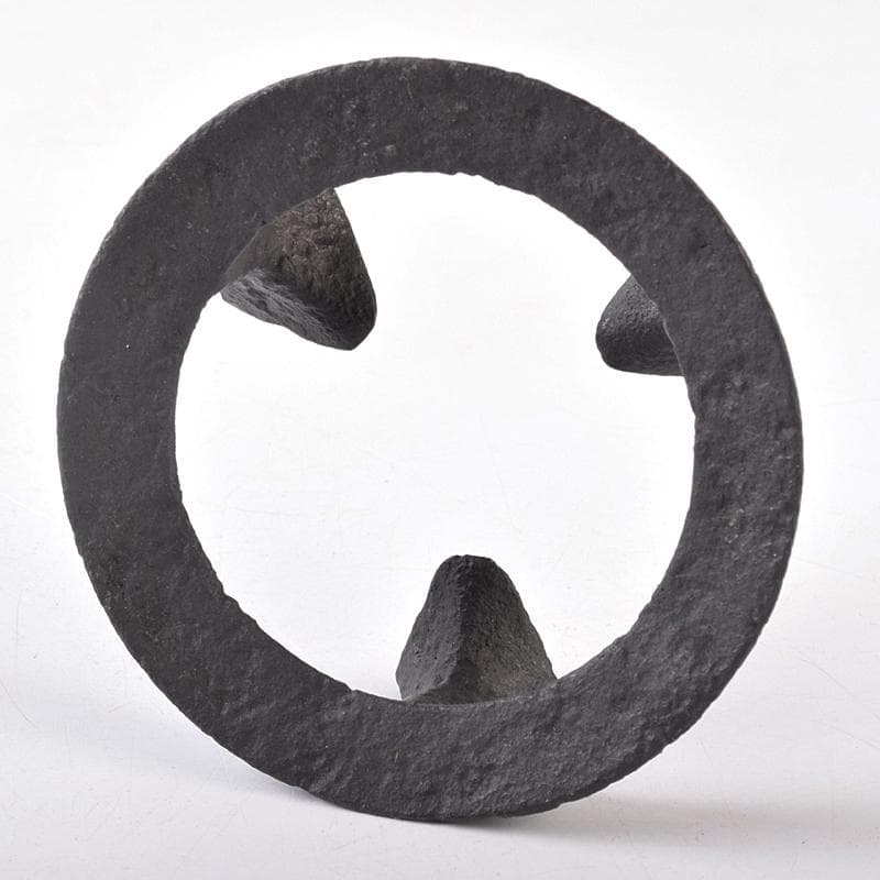 茶道具 釜師 畠春斎作 細川家伝来 五徳 蓋置 共布共箱 V R8840 - メルカリ