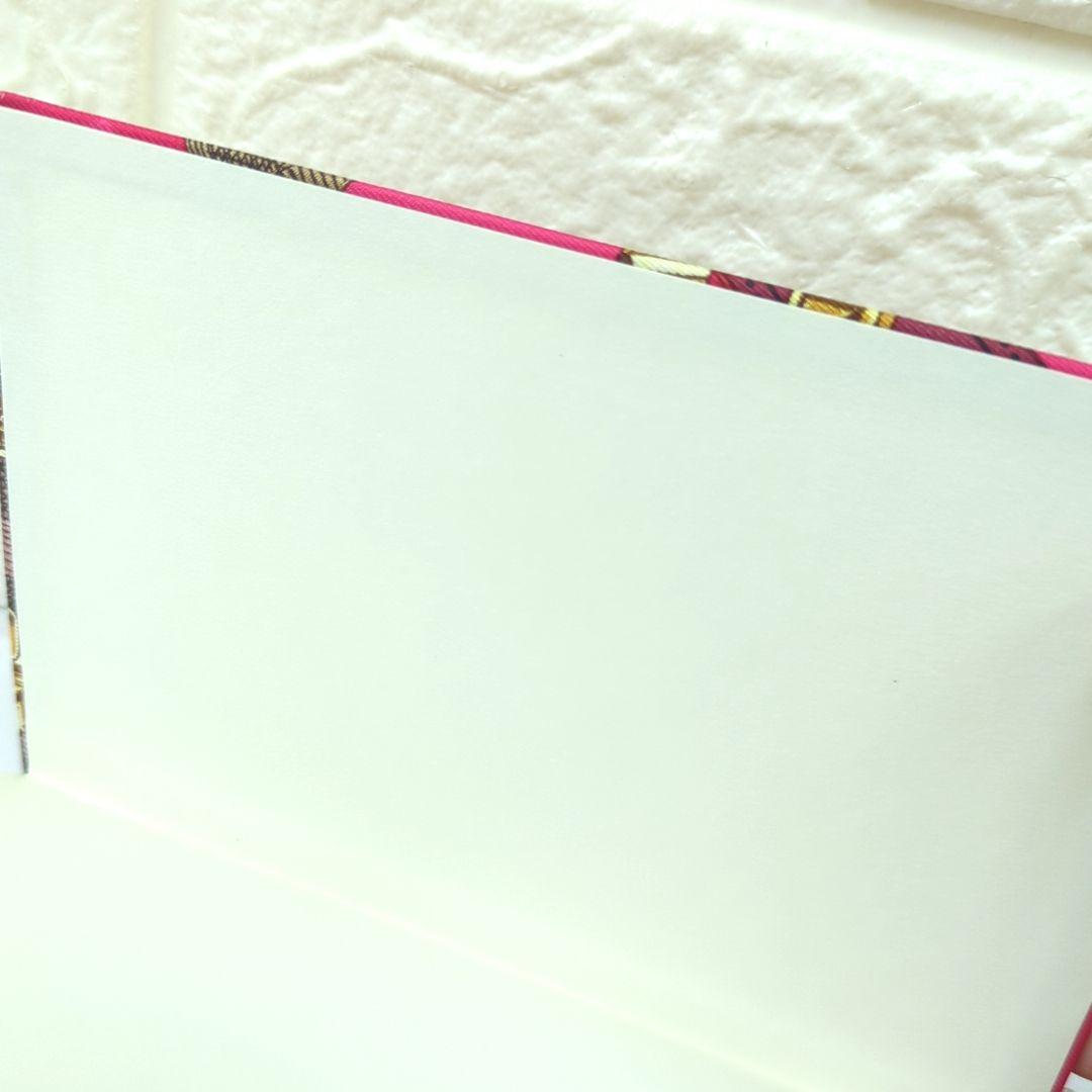 エルメス ベルトデザイン ノートブック メモ帳 ピンク カーキ ブルー