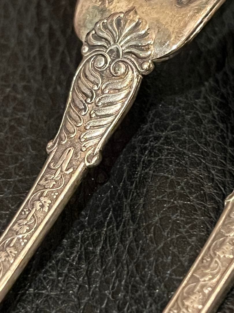 最高峰 オディオ 同意匠 カトラリー セット 純銀製950 フランス