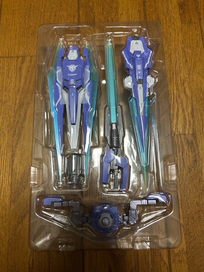 【開封品】LBUILD メタルビルド　ダブルオークアンタフルセイバー