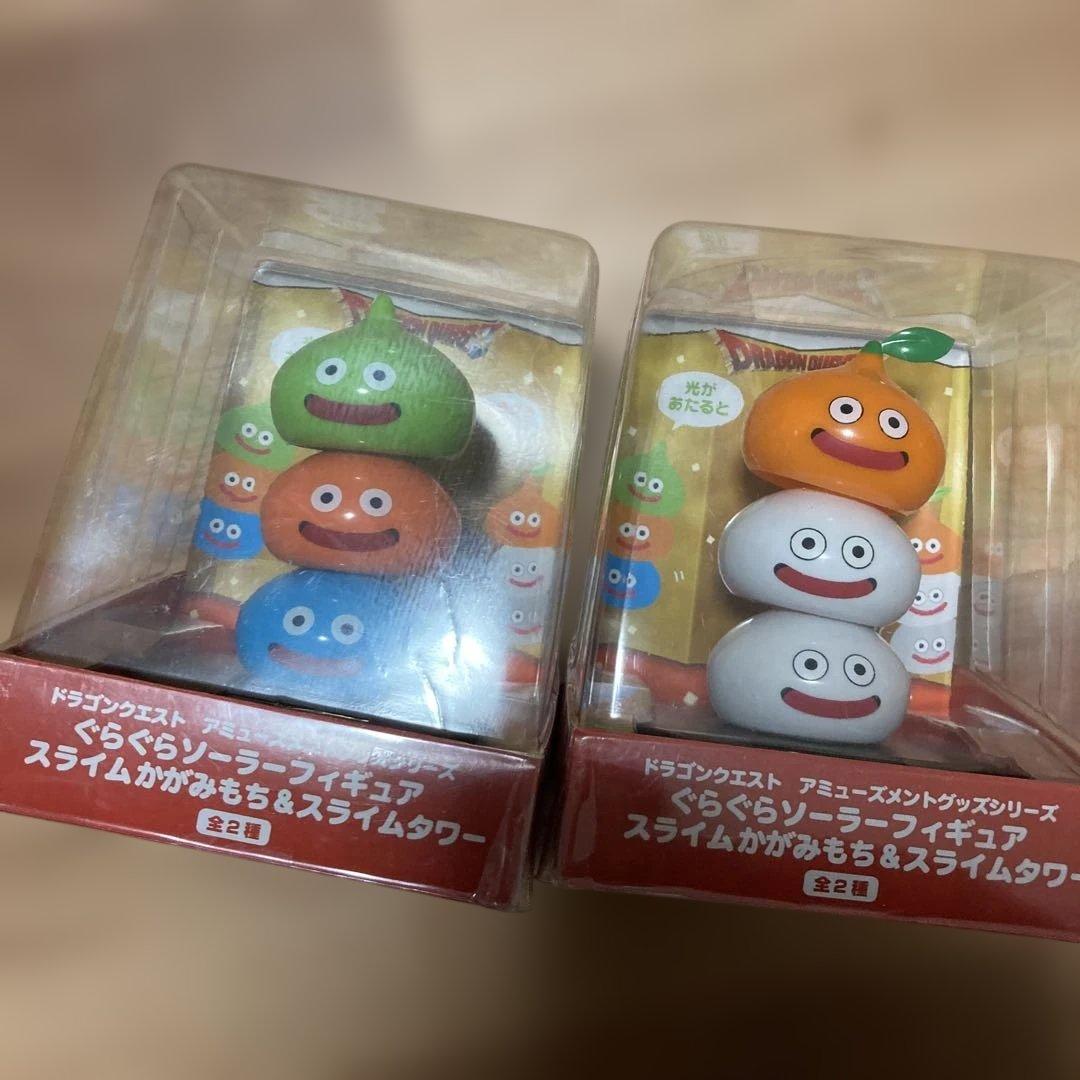 ドラゴンクエスト ぐらぐらソーラーフィギュア スライムかがみもち