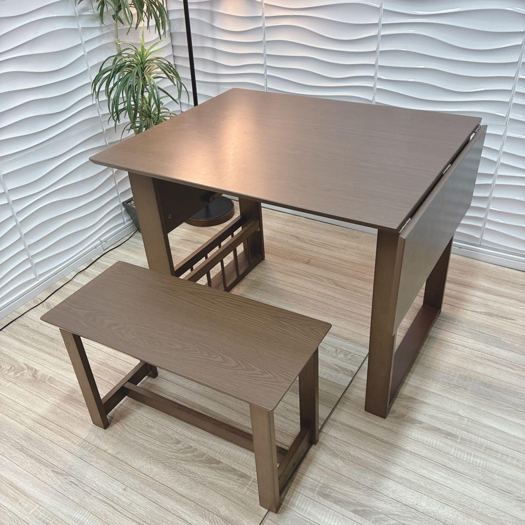 ◇大阪府 神戸市 配達料無料！◇ニトリ◇ロピア2◇ダイニングテーブルチェアセット