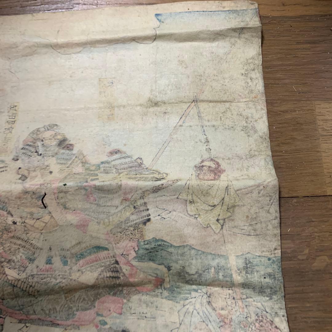 浮世絵和紙ですが印刷かもしれません