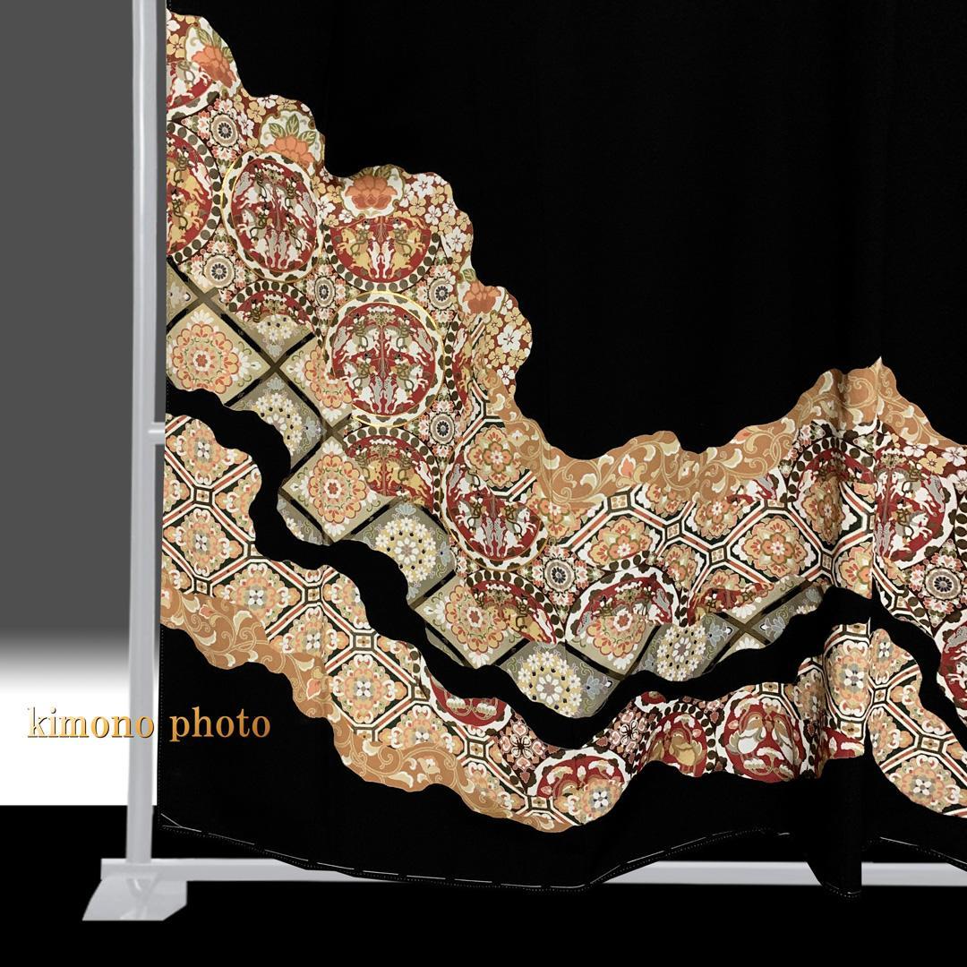 正絹【新品、未使用】6点フルセット【トールサイズ】極上逸品金彩