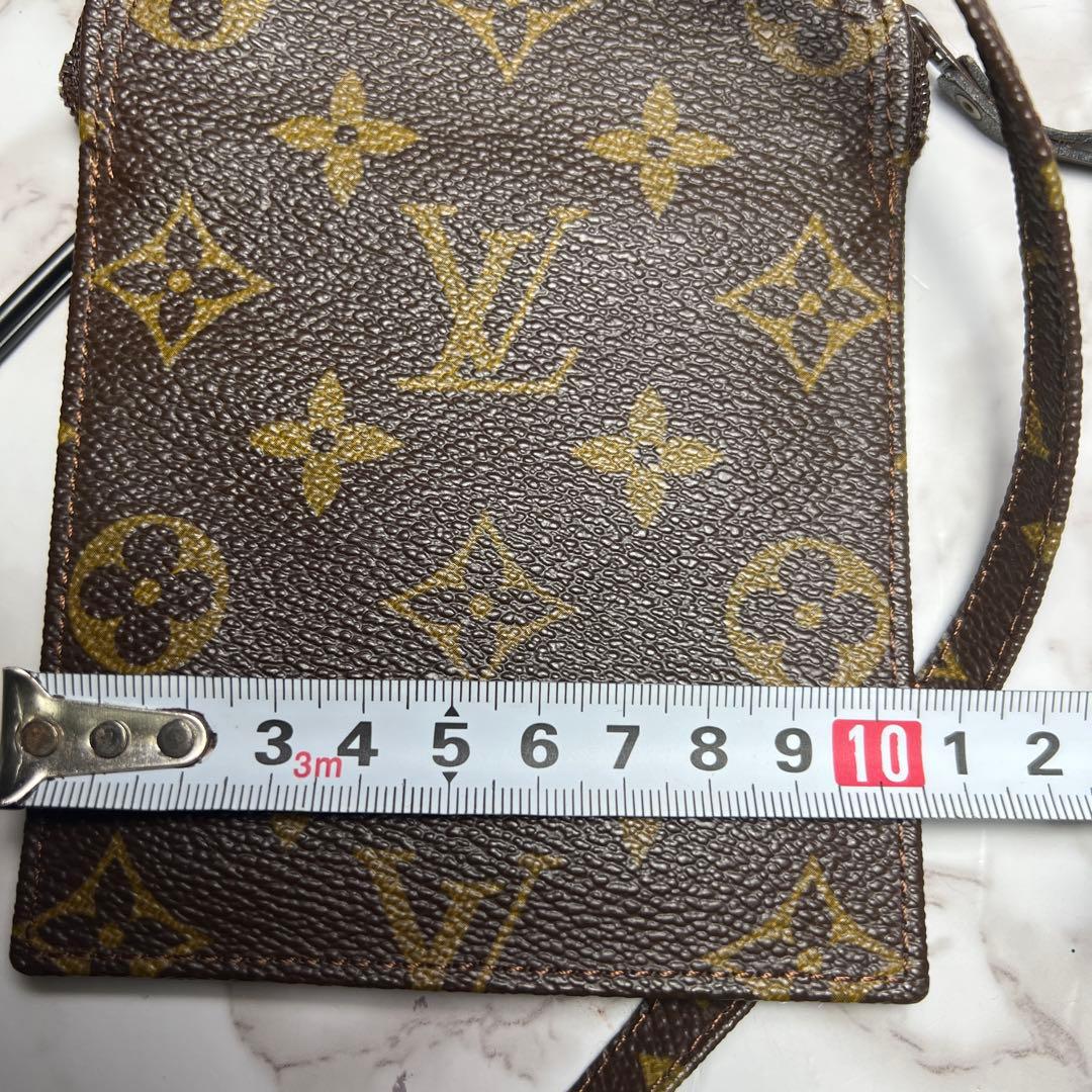 美品　ルイヴィトン　ポシェット　セクレ　ショルダー　モノグラム