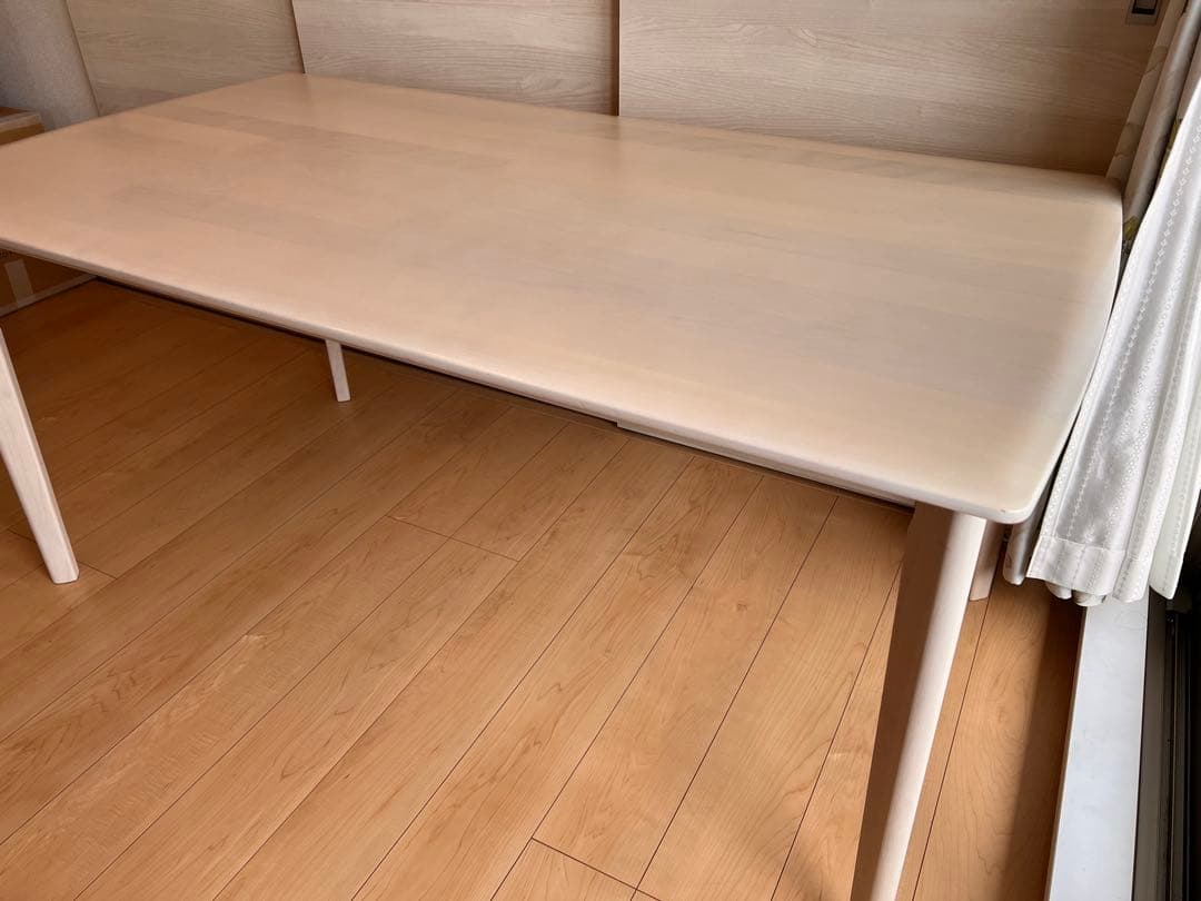 [gelion]ニトリ　ダイニングテーブル(アルナスDF 150WW)