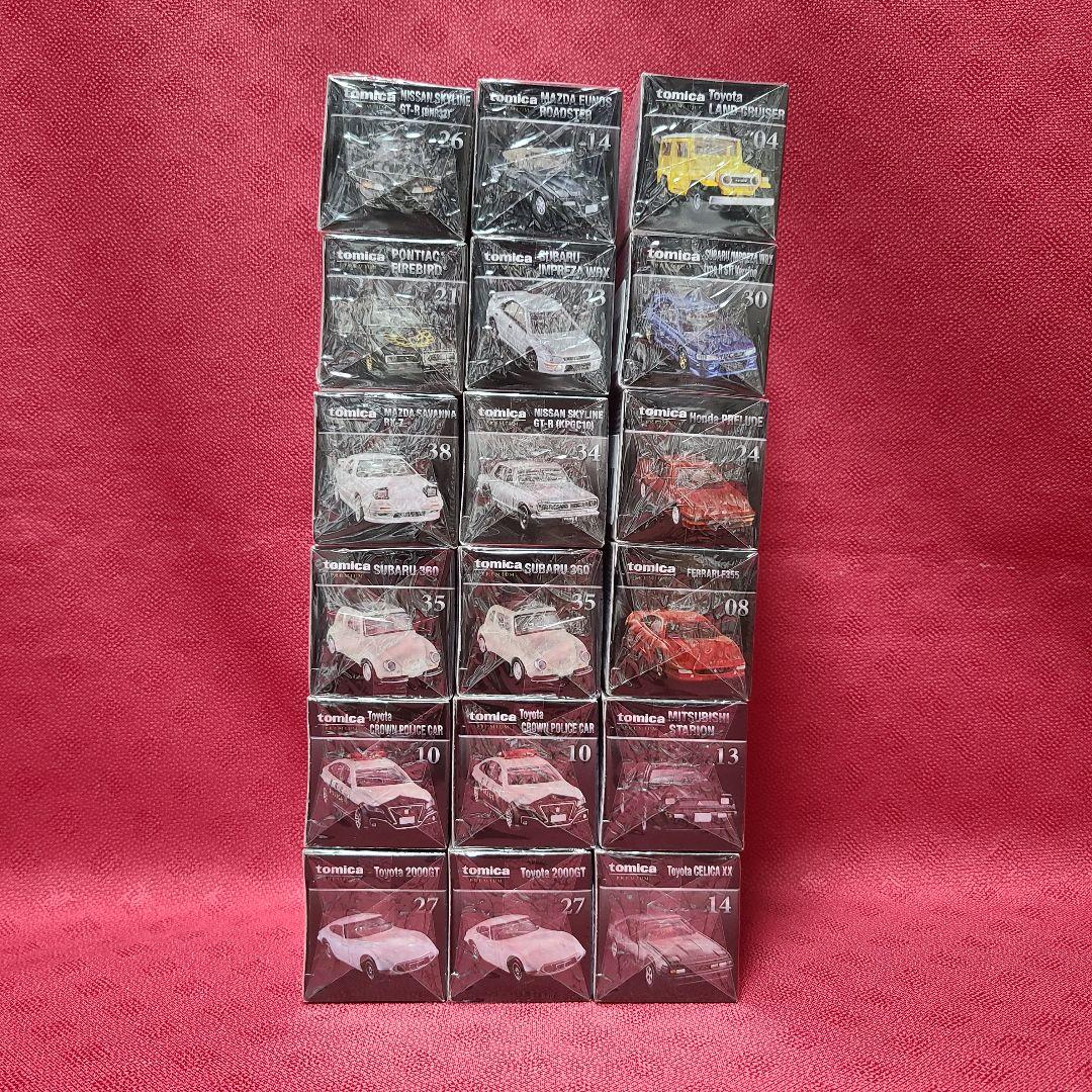 ジャンク扱い】 未開封 タカラトミー トミカ プレミアム 56台 セット