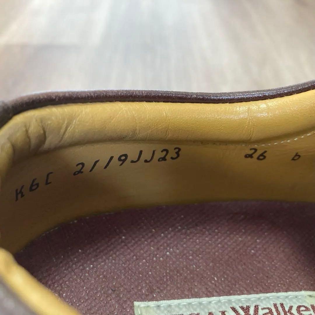 ヒロポン　リーガルウォーカー プレーントゥ ダークブラウン