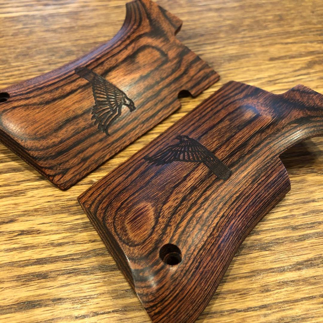 東京マルイ デザートイーグル 専用 パンドラアームズ ウッドグリップ 超美品