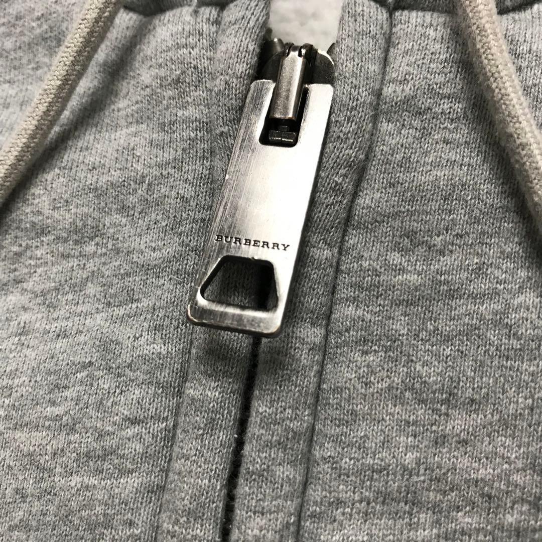 美品　現行　BURBERRY ノバチェック　ジップパーカー　XL