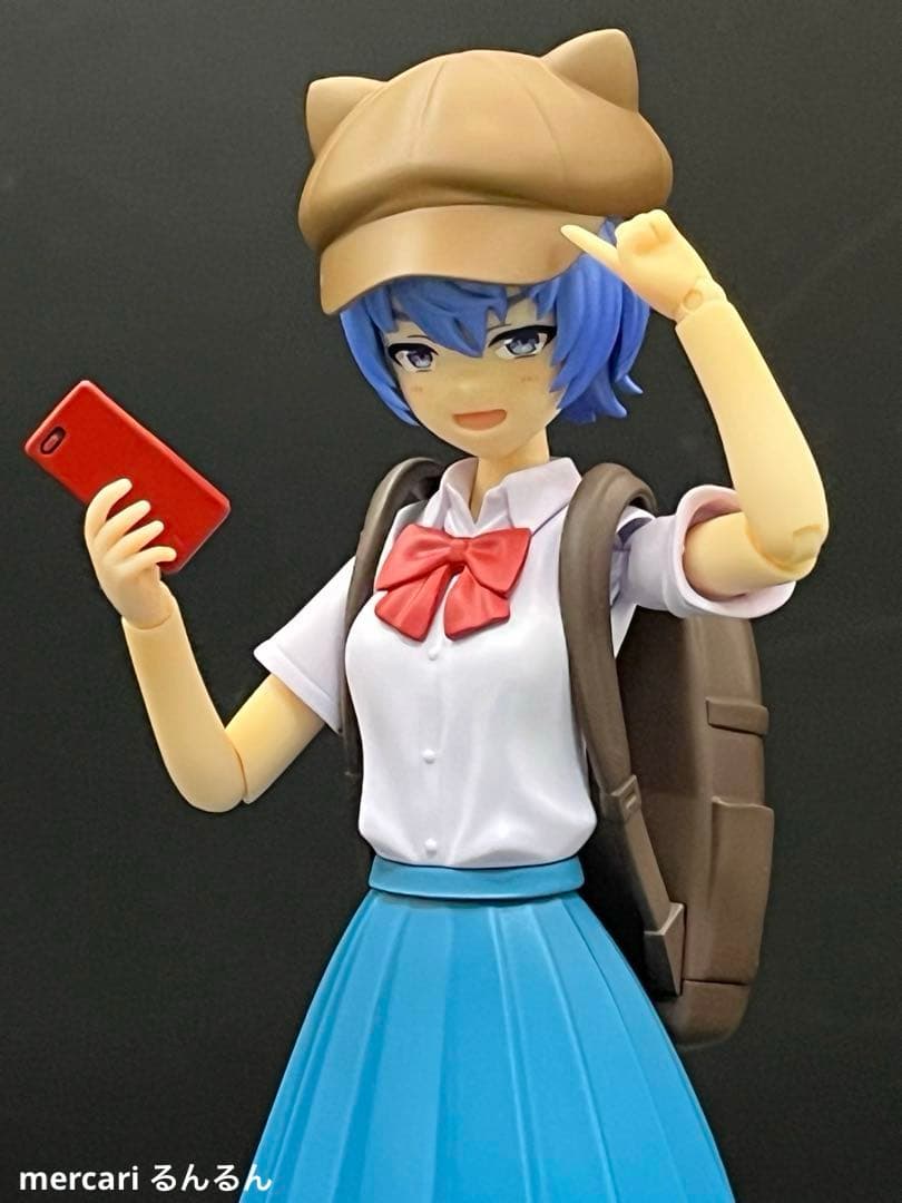 創彩少女庭園 虹村 映美 綾波レイカラーver＋モトコンポNERV塗装完成品