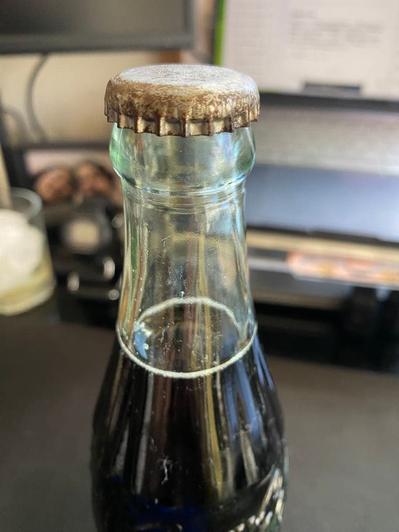 未開栓!ヴィンテージコカコーラ】1956年製エンボス加工US製CocaCola