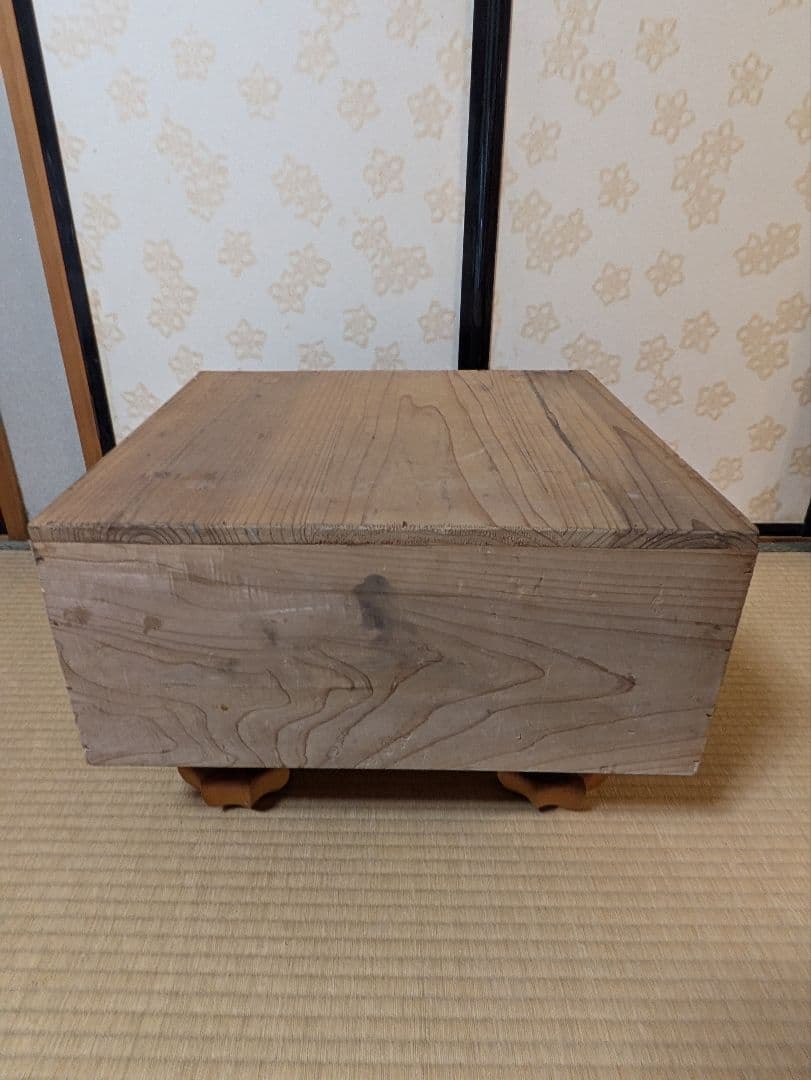 碁盤 本榧 約45.5cm x 42.5cm 厚み19.3cm 高さ31cm