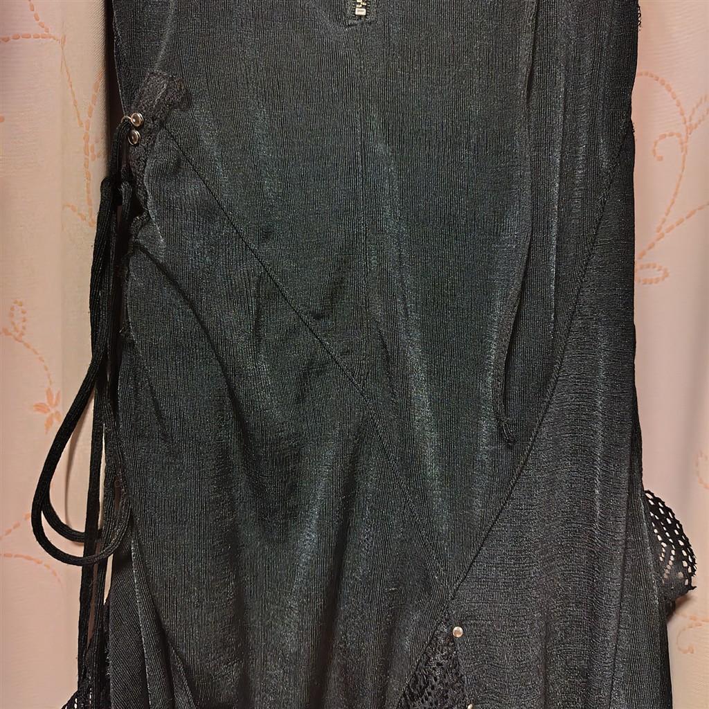 OZZ ONESTE　レース　編み上げ　アシンメトリー　スカート