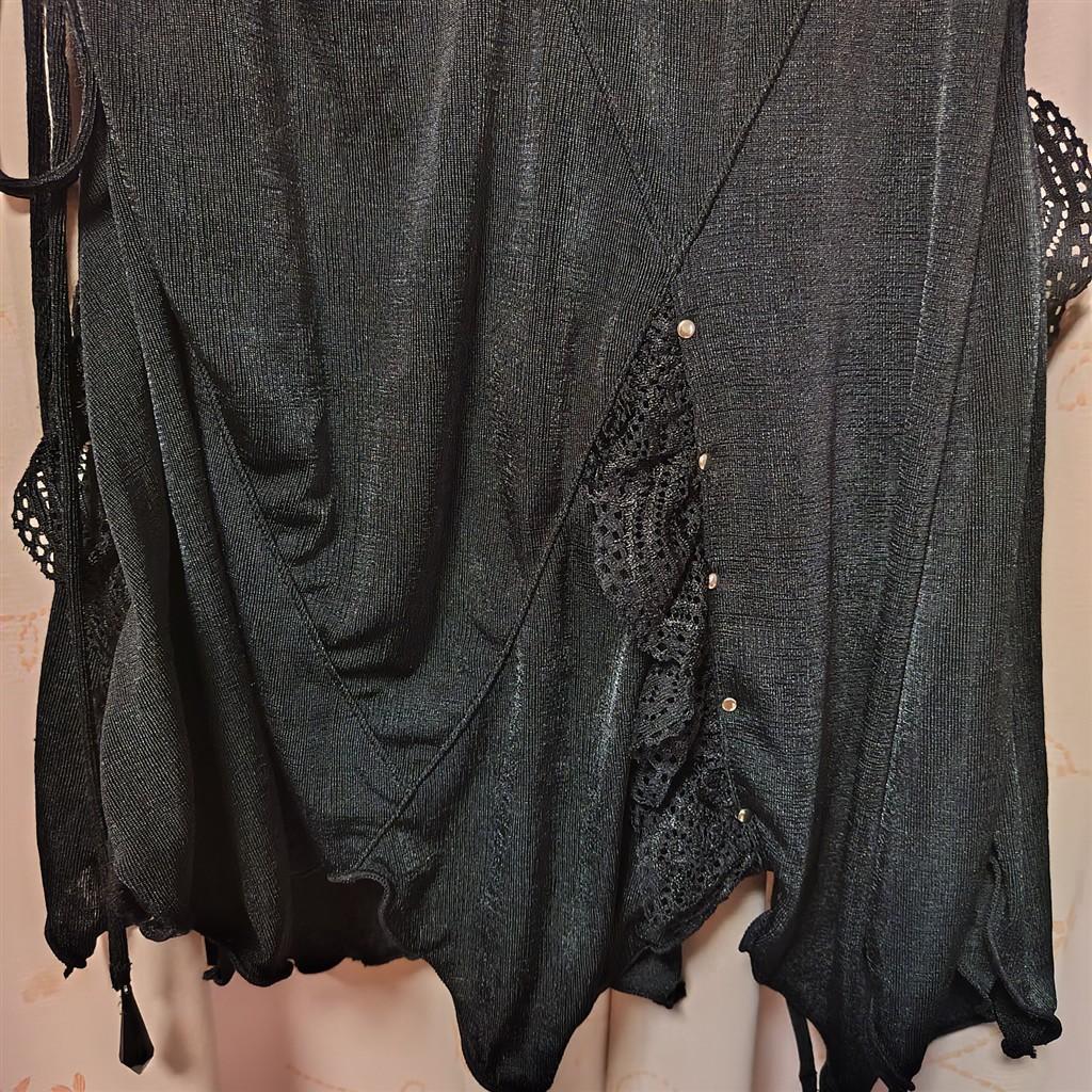 OZZ ONESTE　レース　編み上げ　アシンメトリー　スカート