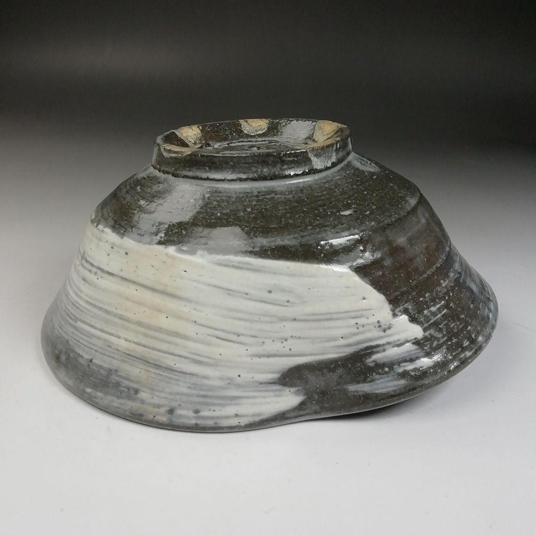 W88 茶碗 『刷毛目茶碗』『高橋道八 造』 木箱 抹茶碗 茶道具