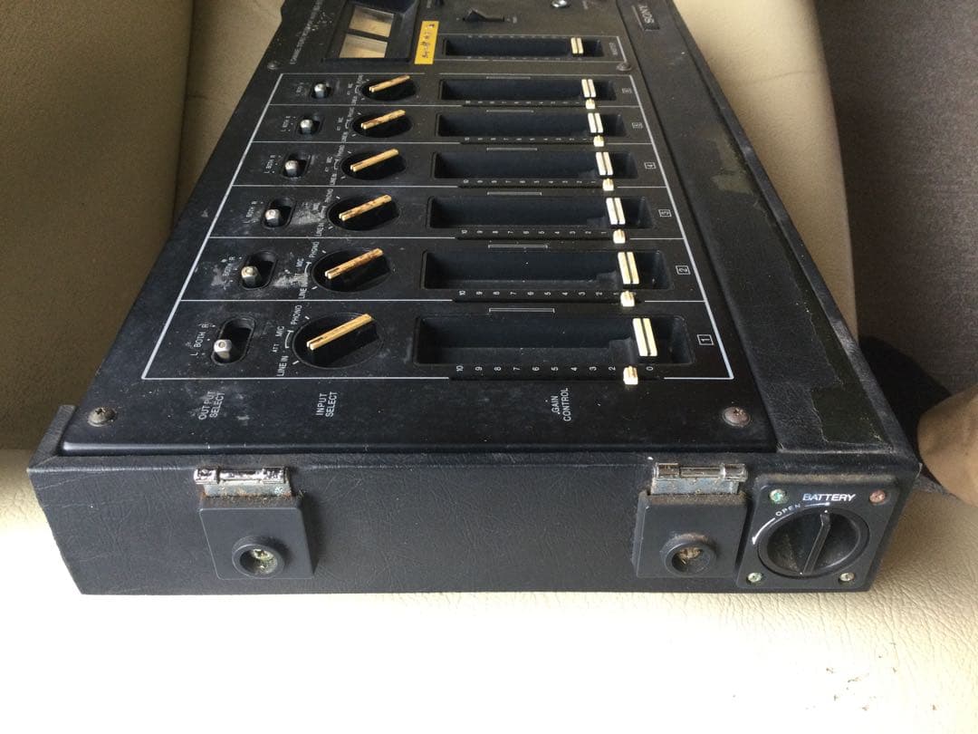 SONY 6チャンネルミキサー MX-610