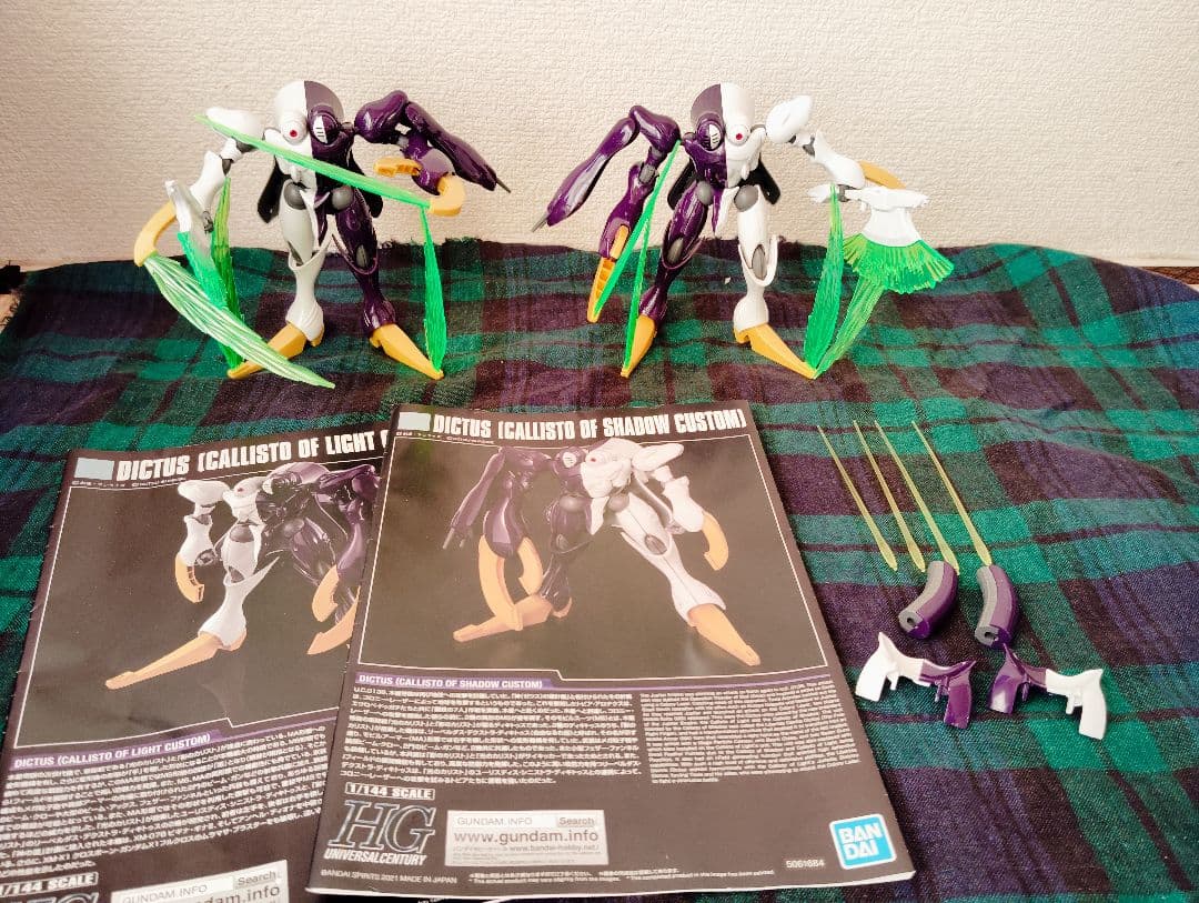 【美品】HG ディキトゥス　光のカリスト 影のカリスト ガンプラ「HG ディキトゥス（影のカリスト専用機）」が発売決定！再販