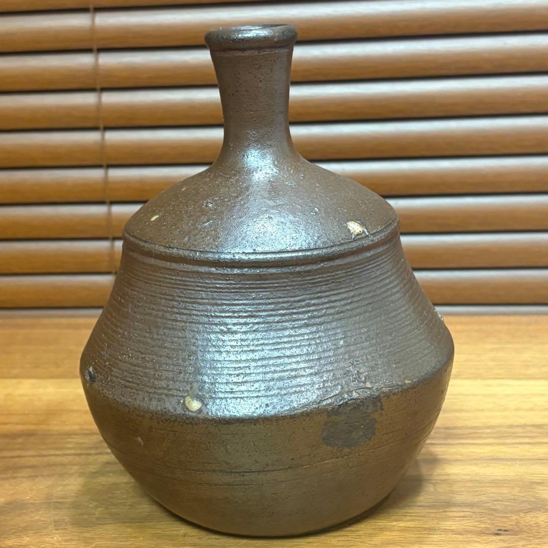 古備前焼　変わり徳利