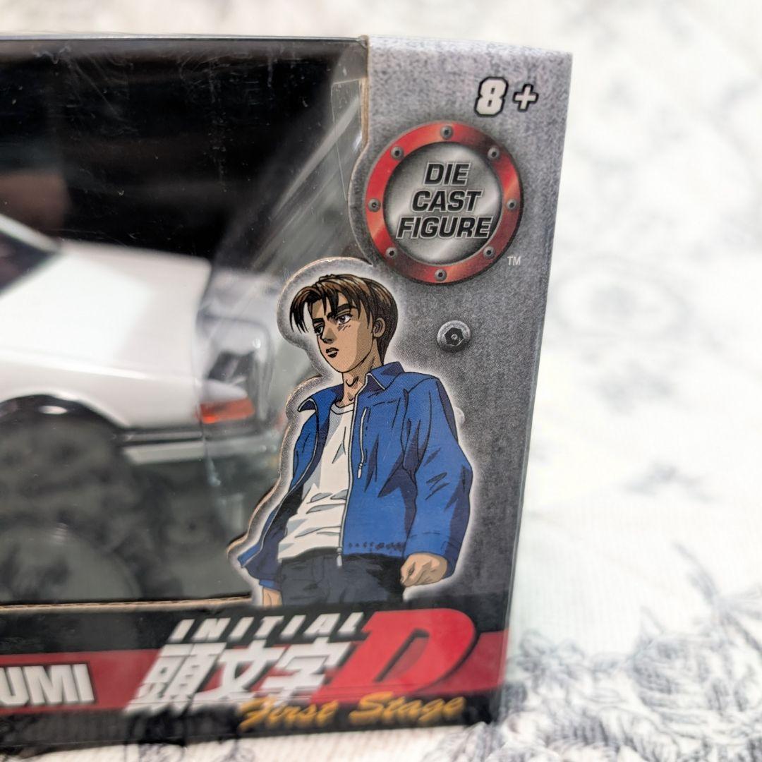 イニシャルD　藤原とうふ店　トレノ AE86 ミニカー　フィギュアセット　人気