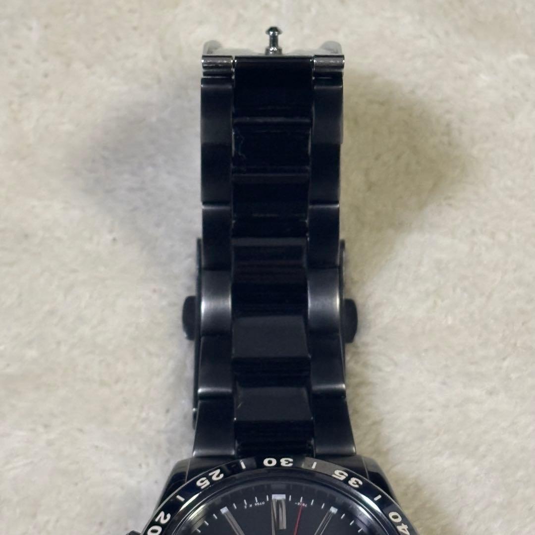 【美品】SEIKO5 自動巻きSNKE03K1 ブラック 黒い稲妻 セイコー