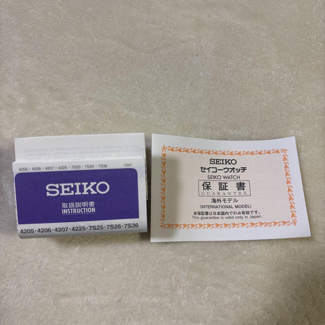 【美品】SEIKO5 自動巻きSNKE03K1 ブラック 黒い稲妻 セイコー