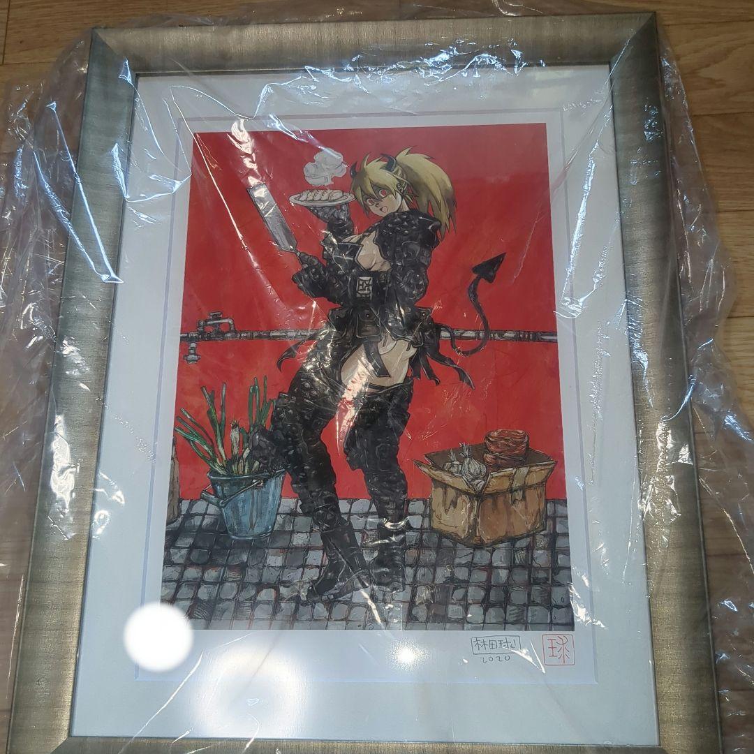 未使用に近い・箱付き】林田球ドロヘドロ複製原画ニカイドウ