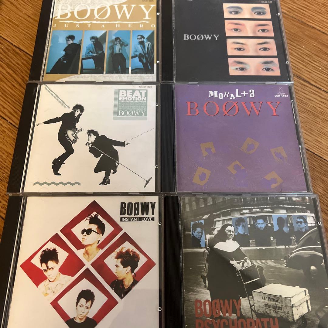 BOØWY CD 6枚セット まとめて ボーイ ボウイ BOOWY 氷室京介 - メルカリ