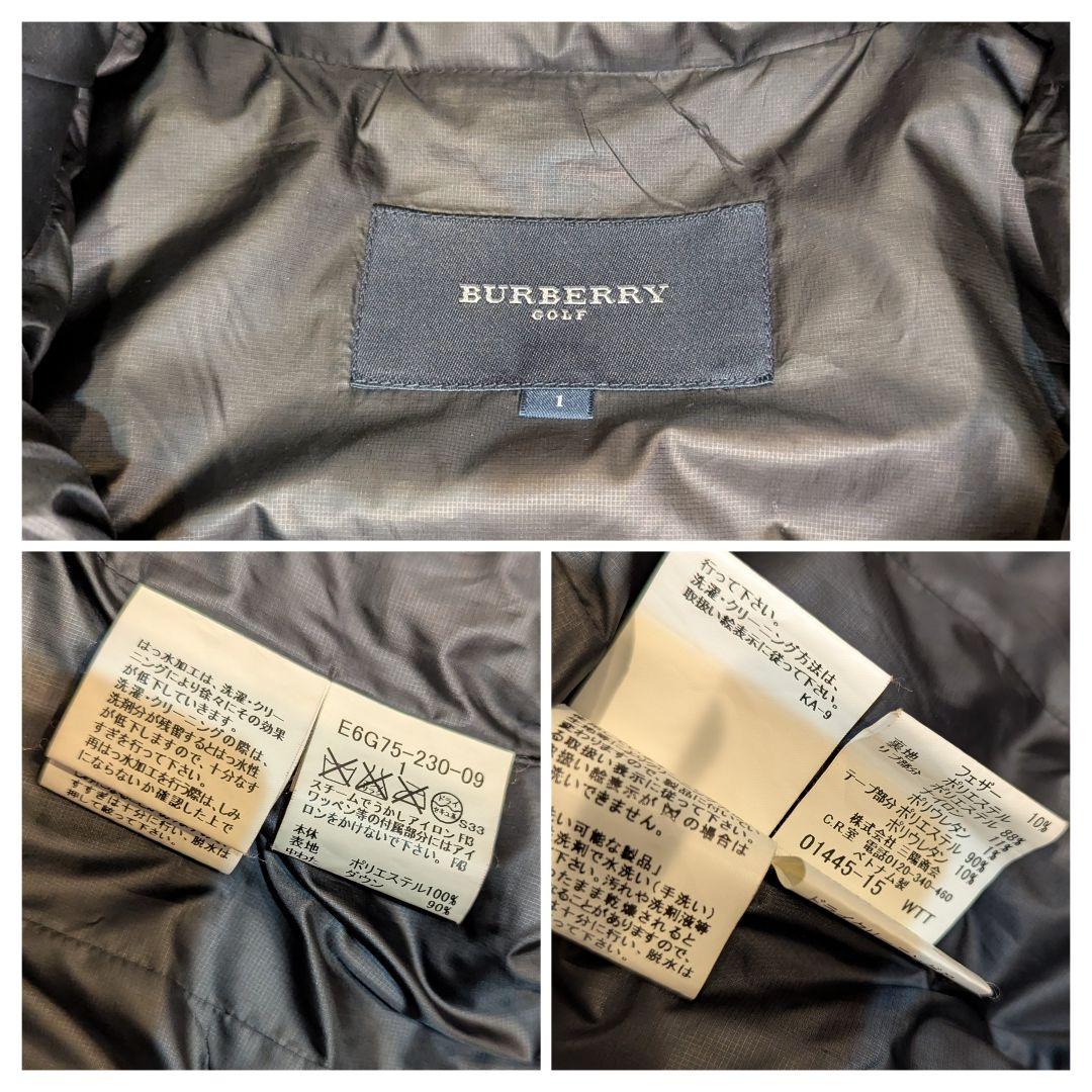 BURBERRY GOLF 3way ダウン バーバリー フード付 袖付