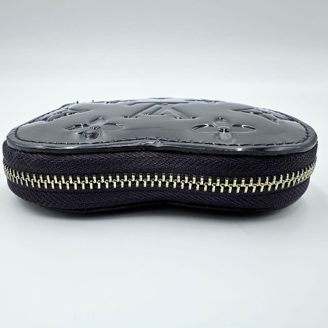 ルイヴィトン ヴェルニ ハート ポルトモネクール 小銭入れ ケース 茶