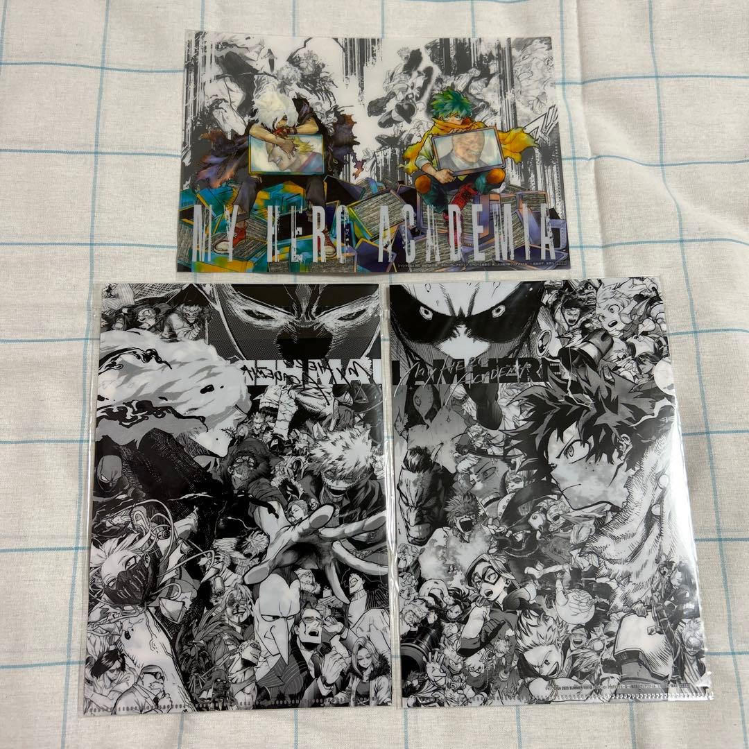 ヒロアカ 来場者特典 特製リーフ スペシャルメイキングブック クリア