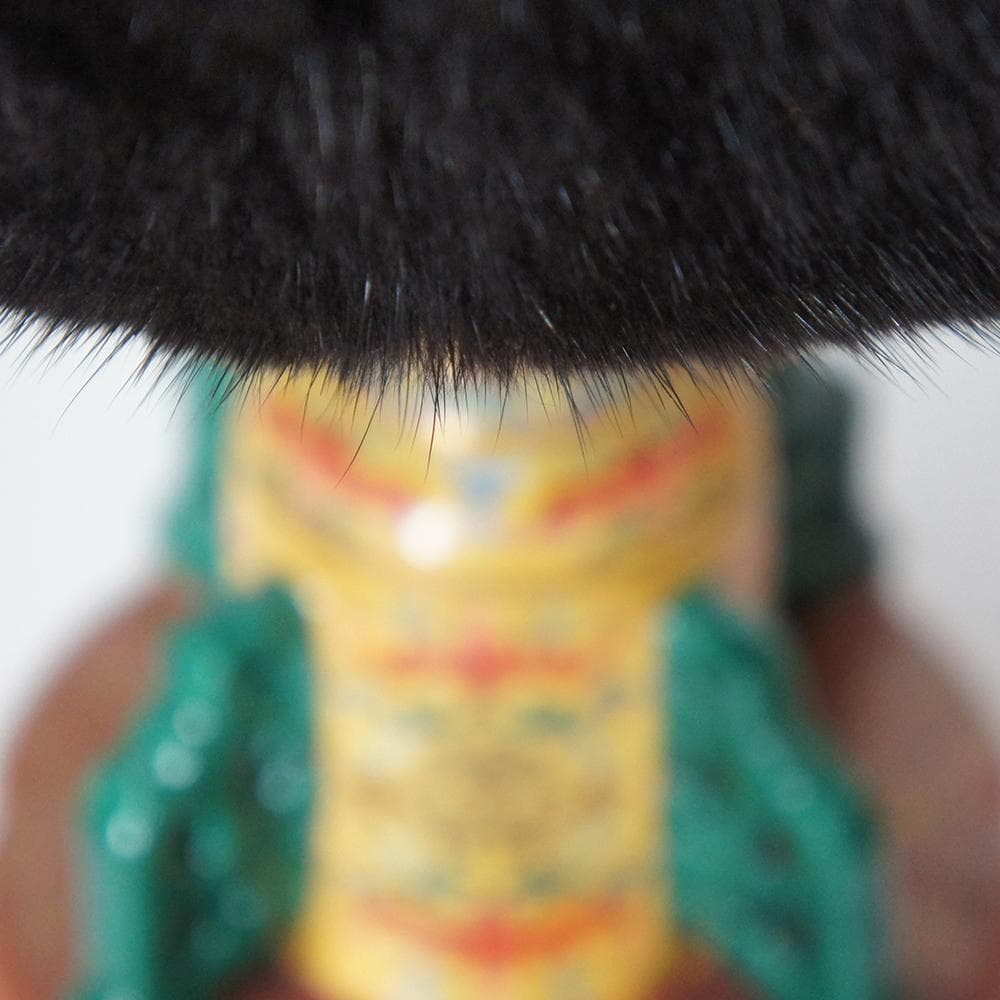 珍】 皇帝冠 中国古美術 真珠貂皮 清朝様式