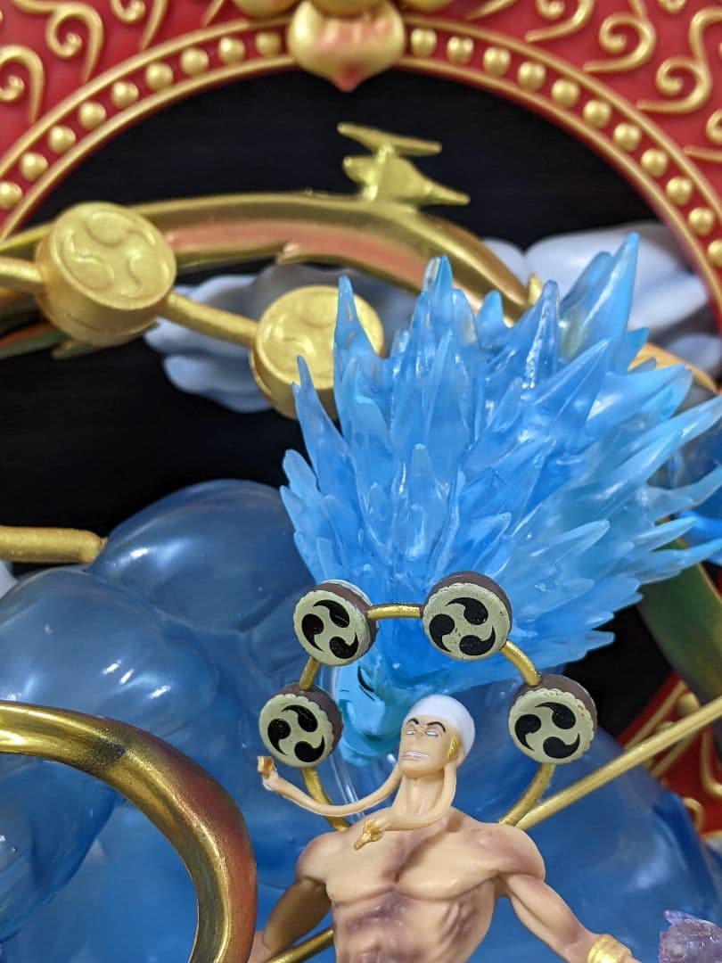 ワンピース エネル 雷神形態 フィギュア 高さ35㎝ 塗装済み 完成品